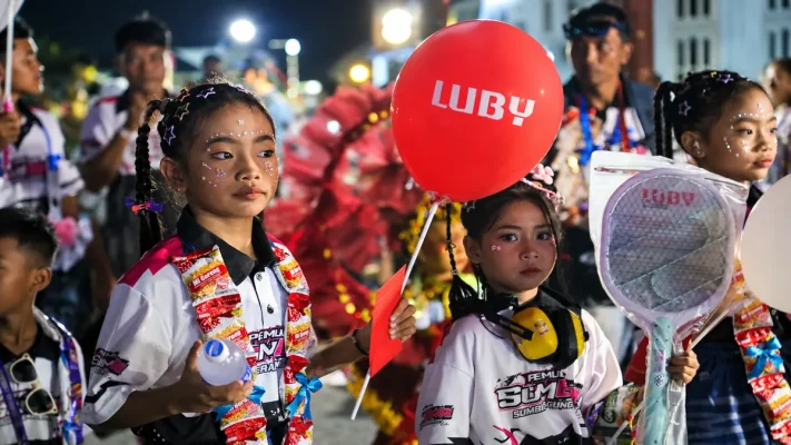 WW Elektrik Bersama LUBY Turut Meriahkan Carnival Petani Buah Naga di Banyuwangi